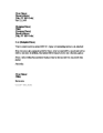 Letter Demanding Payment...