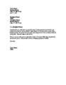 Letter To Customer...